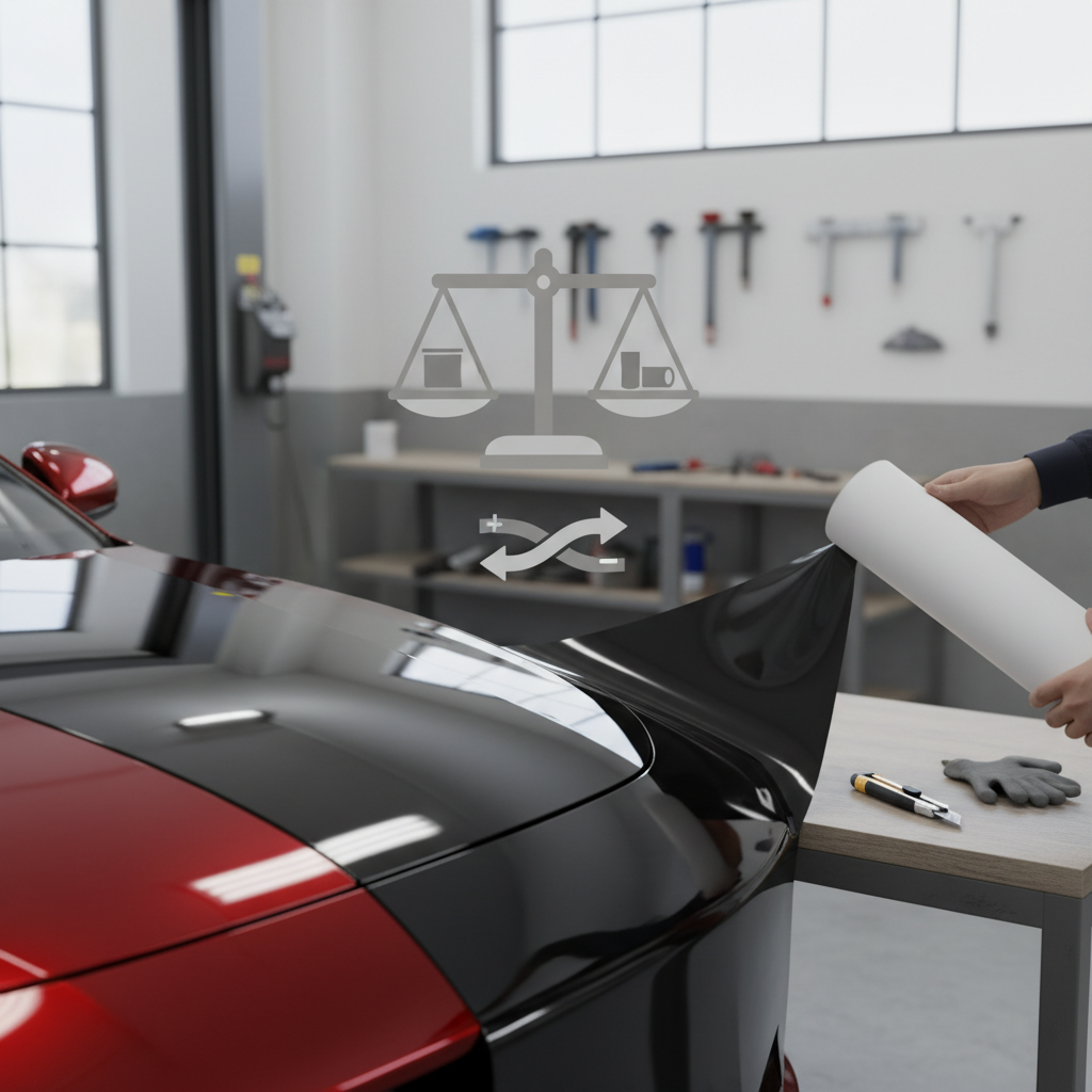 Auto kiletamine või värvimine: kumb on mõistlikum valik?