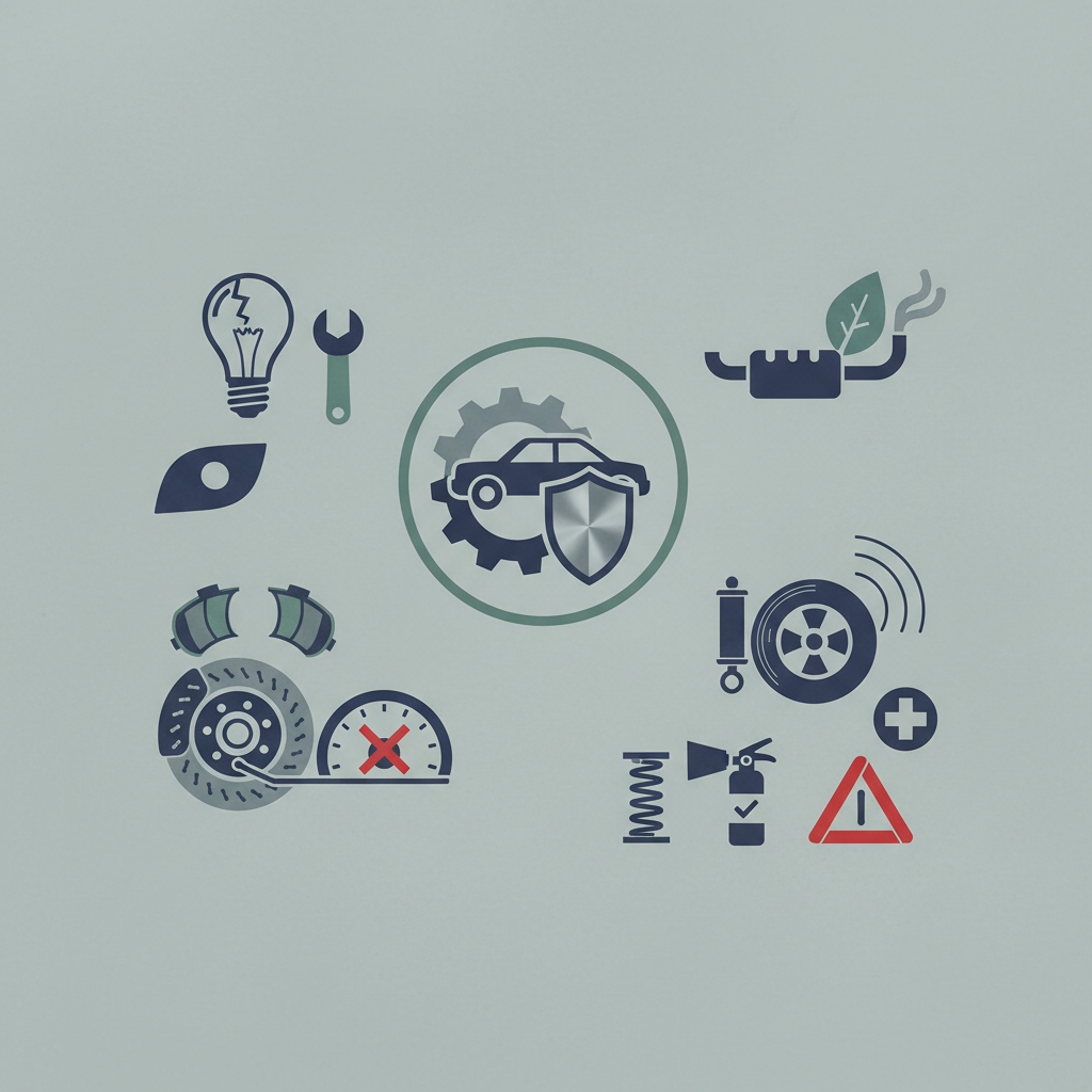 Auto ülevaatus: levinuimad põhjused, miks läbi kukutakse