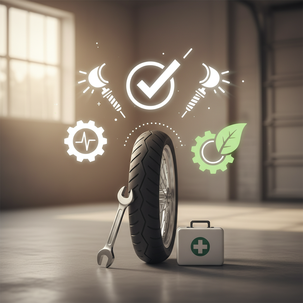 Mootorratta ülevaatus: väldi neid vigu ja säästa aega